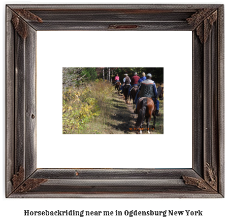 horseback riding near me in Ogdensburg, New York